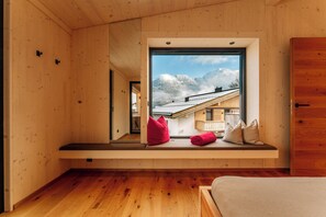 1 sovrum och sängkläder