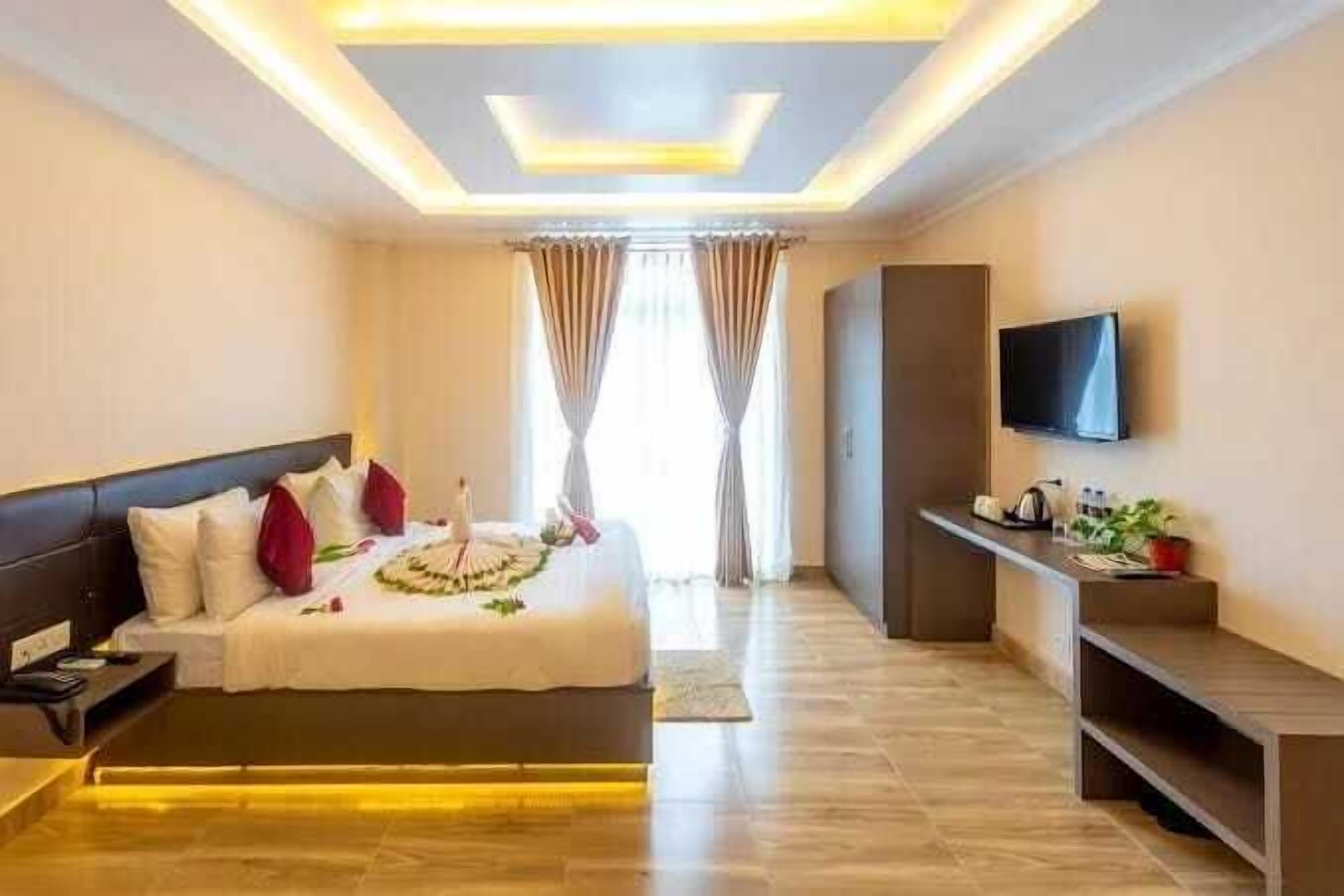 豪華雙人房, 多間臥室 | 高級寢具、遮光布/窗簾、免費無線上網