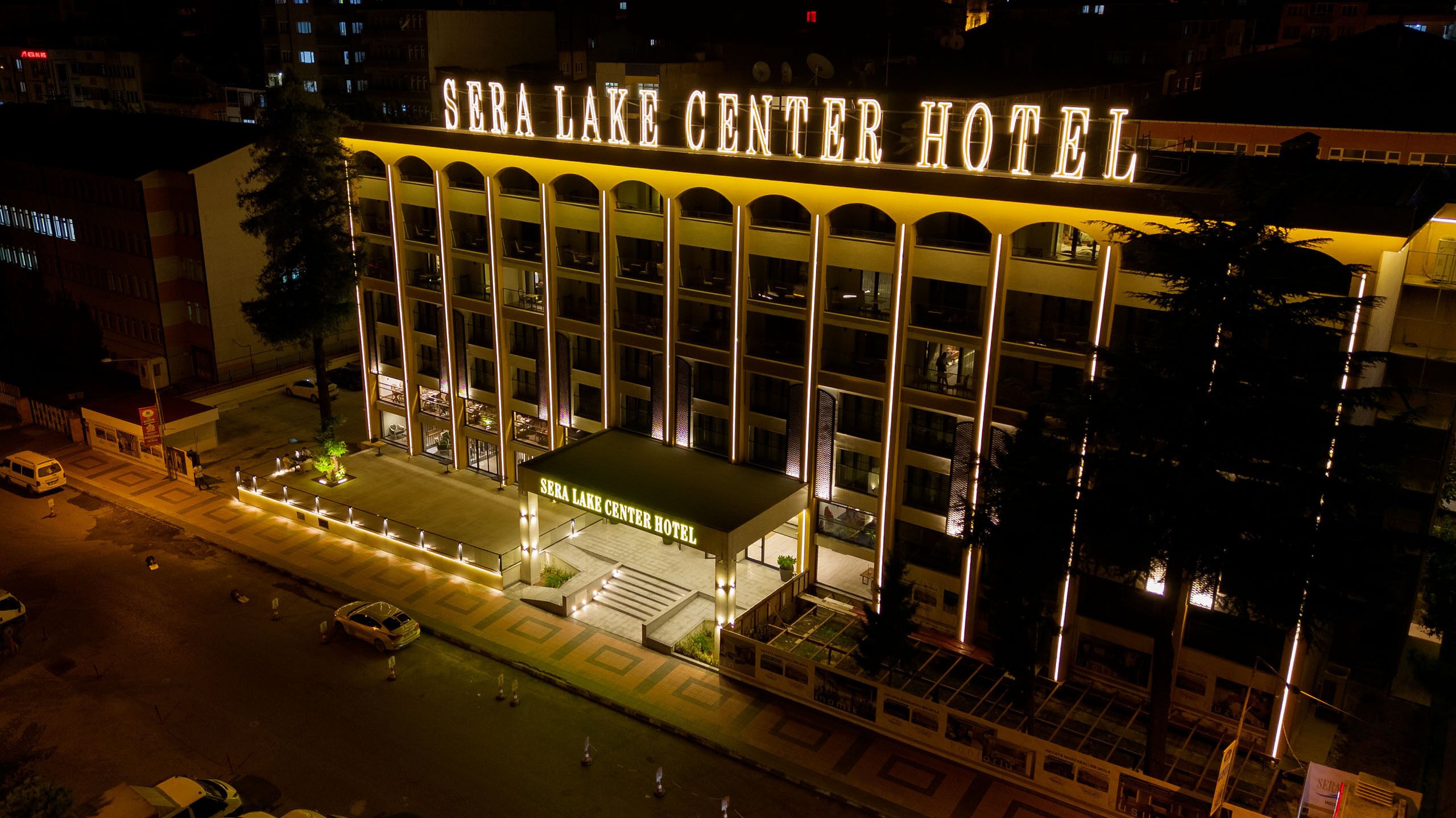 Façade de l’hébergement