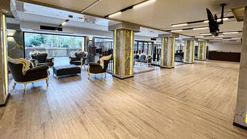 Sala de estar en el lobby