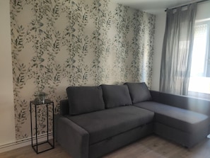 Living area - Central Jaca Apartment with Parking and 1 Bedroom (Jaca)