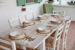 Dining - Large Family-Friendly Villa With Trullo Located in the Apulian Countryside (Puglia)
