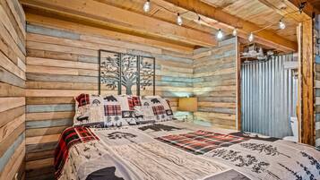 1 多间卧室、办公桌、免费 WiFi、床单