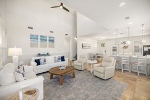 House, 3 Bedrooms | Living area | Smart TV - 1332 Laurel Grove 3 Bedroom Home by RedAwning (Miramar Beach)