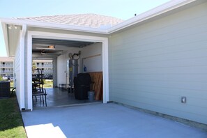 Terrace/patio - New subdivision at North Fulton Beach Road (Rockport)