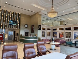 In-room safe, desk, laptop workspace, iron/ironing board - SK Premium Park at World Square Mall (Ghaziabad)