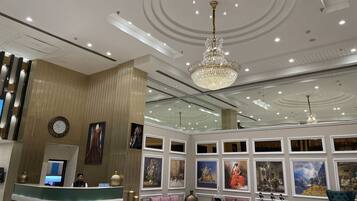 In-room safe, desk, laptop workspace, iron/ironing board