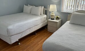 2 habitaciones, internet y ropa de cama