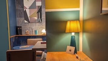 Comfort Room | 2 bedrooms, desk, laptop workspace, soundproofing