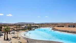 Una piscina climatizada