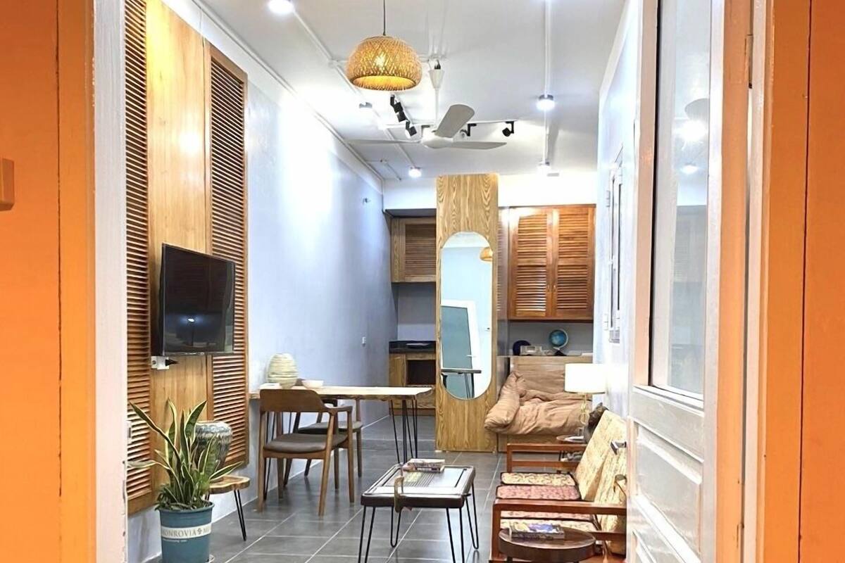 Appartement de base | 1 chambre, lit avec matelas en mousse à mémoire, bureau