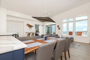 Dining - Easy Breezy OBX - New Beautiful Modern Home on the 4x4 w/ Ocean Views & Hot Tub. (Corolla)