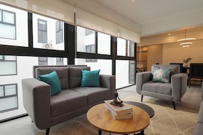 Apartamento, 2 quartos (304) | Área de estar