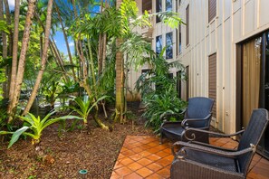 Terrace/patio - New Listing: Tropical 1BR Retreat in Waikomo Stream Villas, Poipu (Koloa)