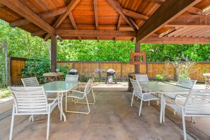 Outdoor dining - New Listing: Tropical 1BR Retreat in Waikomo Stream Villas, Poipu (Koloa)