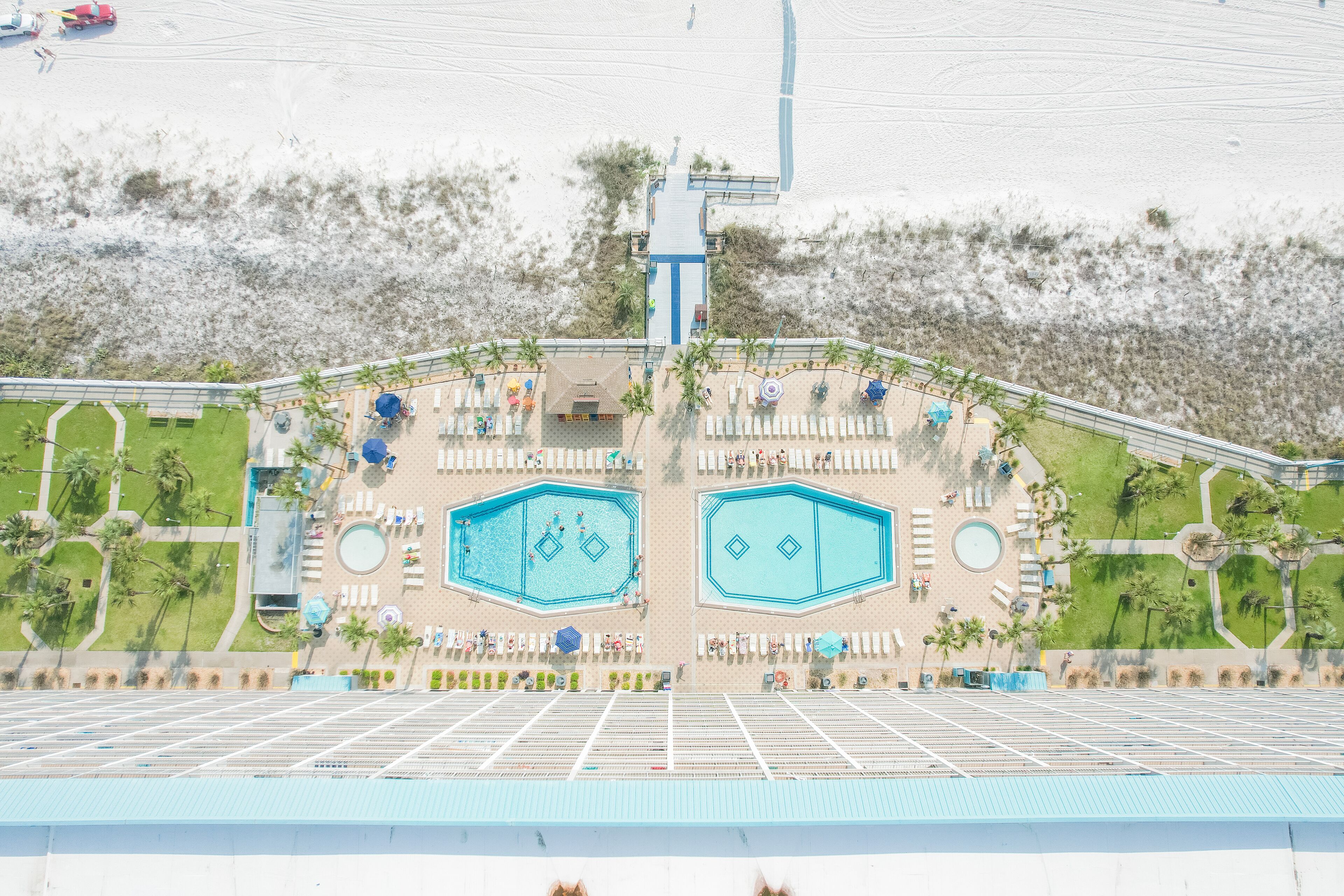 Beheizter Pool