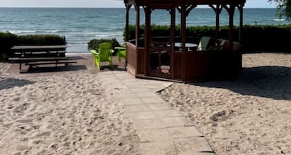 Lakefront Home - Double Lot on Beautiful Sandy Beach