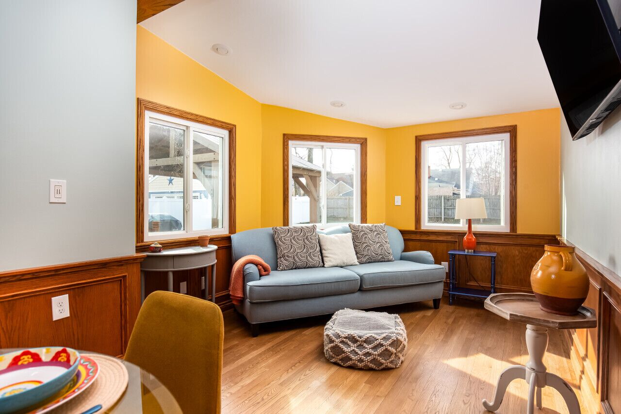 Smart TV, foosball, table tennis, stereo