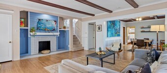 1 Block to AC Beach - 8br/5ba Historic & Modern