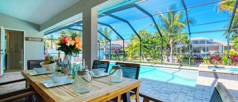 Opções para refeição ao ar livre