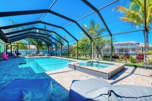 Beheizter Pool