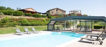 Villa in Trivigno mit 9 Schlafzimmern 18 Schlafplätzen