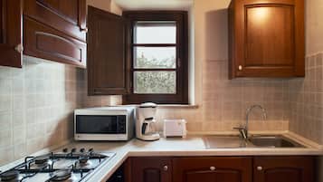 Deluxe-Apartment | Eigene Küche | Großer Kühlschrank, Mikrowelle, Espressomaschine