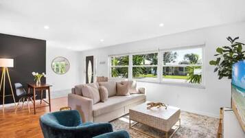 Smart TV, foosball, table tennis