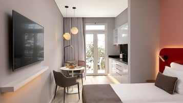 1 bedroom, iron/ironing board, travel cot, free WiFi