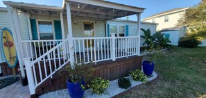 Exterior - St Augustine waterfront home on canal w/ private dock, walk to beach! (St. Augustine)