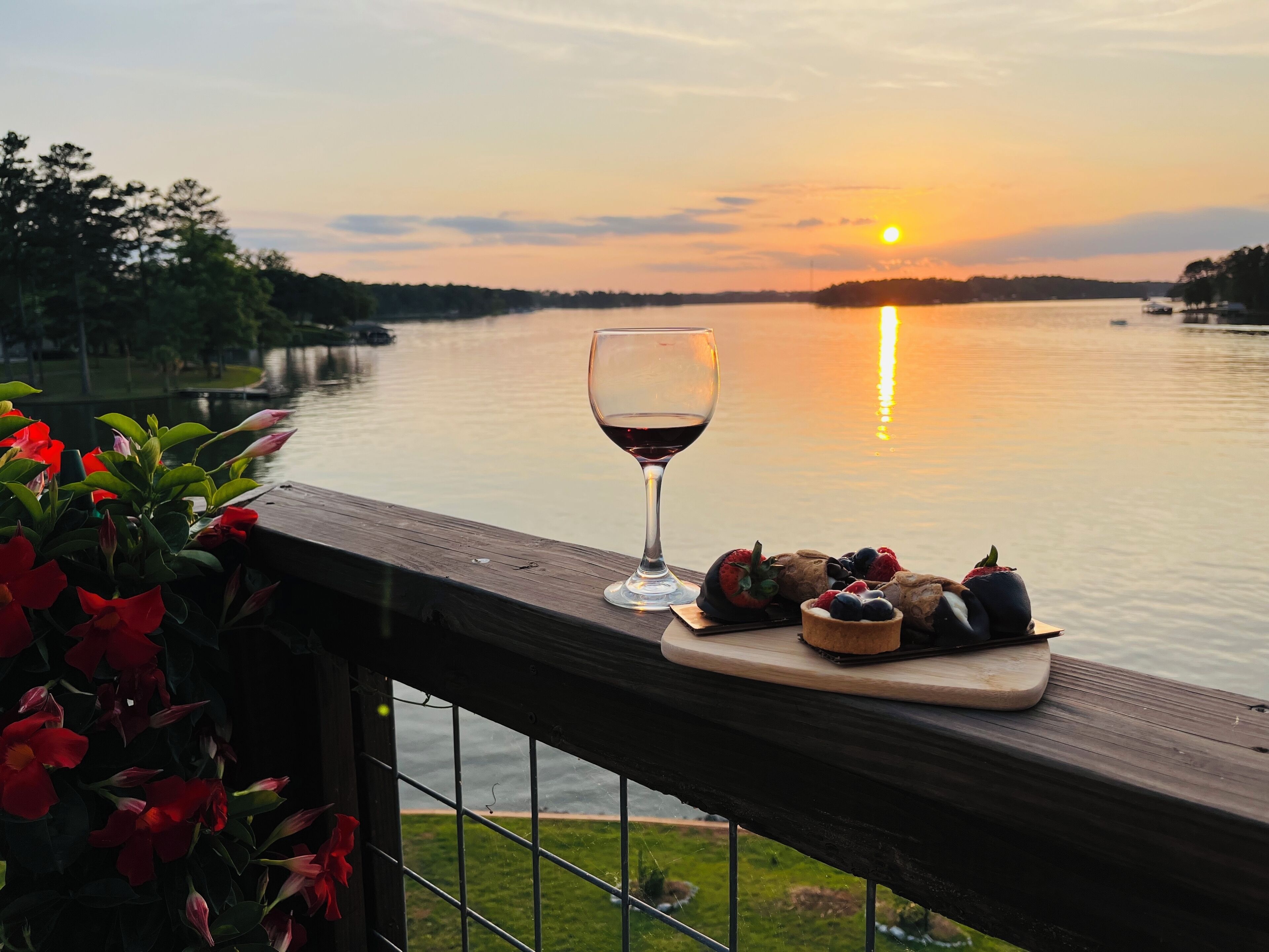 Vista desde la propiedad