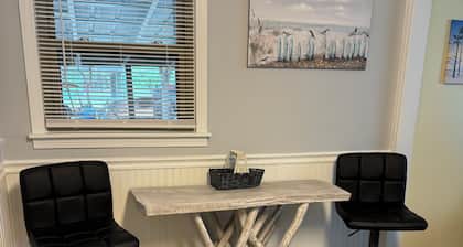 Bay view fisherman's cottage. Located in Seadrift, near Port O' Connor, TX.