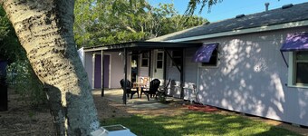 Bay view fisherman's cottage. Located in Seadrift, near Port O' Connor, TX.