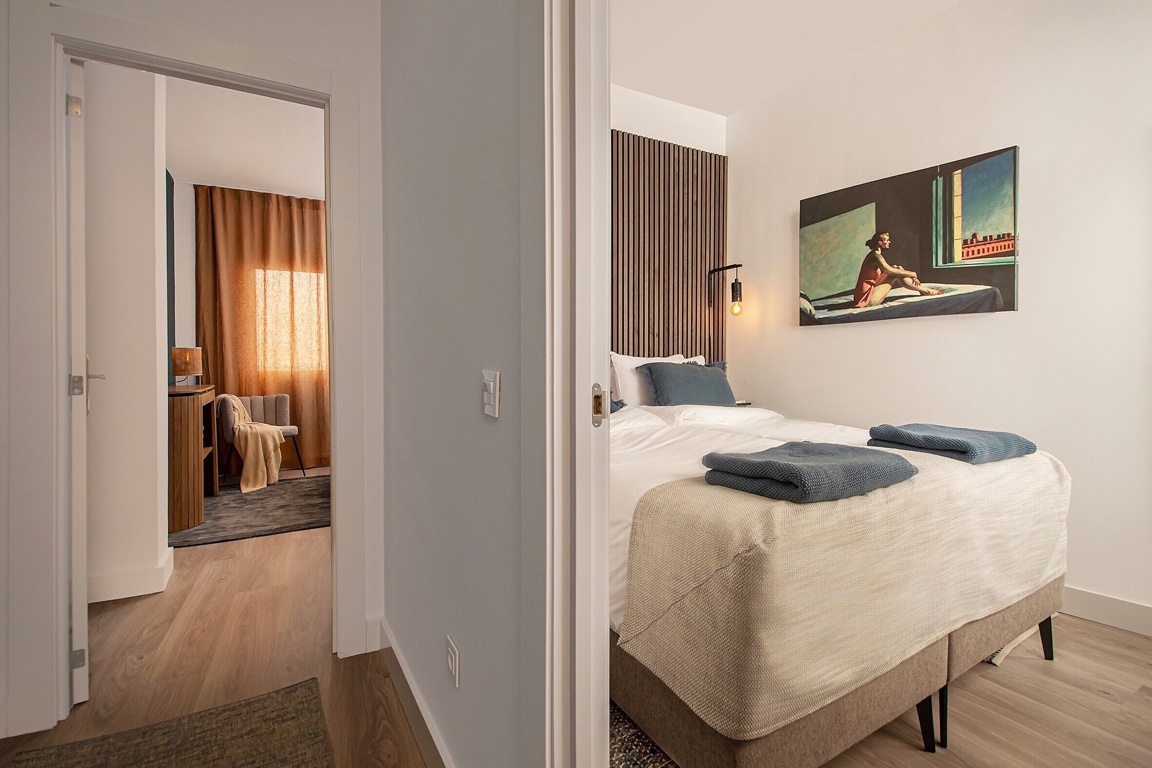 2 Schlafzimmer, Bügeleisen/Bügelbrett, kostenloses WLAN, Bettwäsche