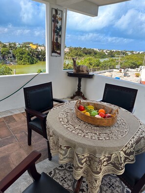 Outdoor dining - Loft con Acceso al mar (Isla Mujeres)