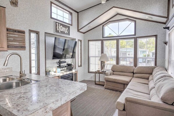 Área de sala de estar