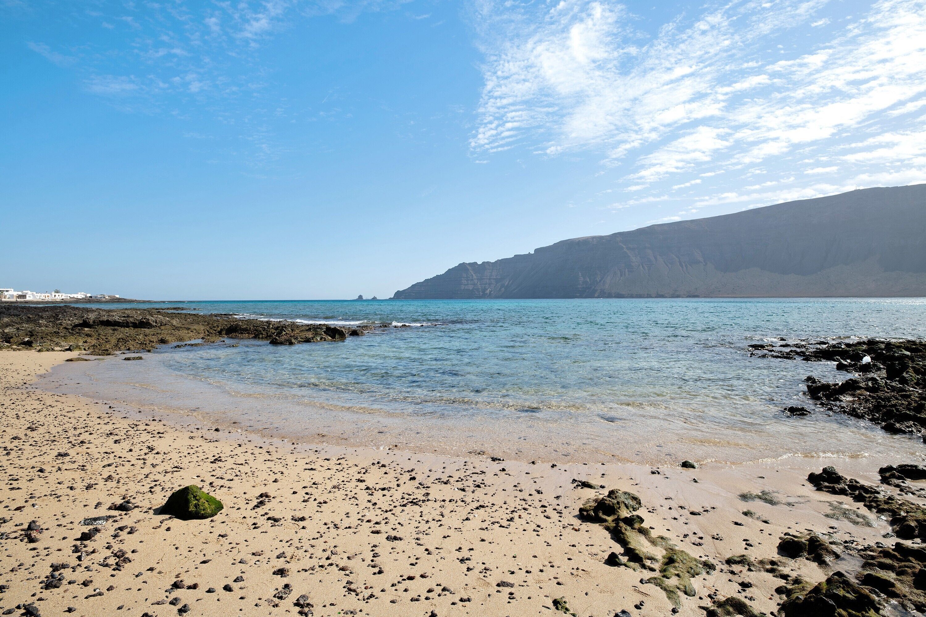 Una spiaggia nelle vicinanze