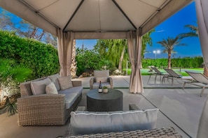 Terrace/patio - Cinema+Golf S’m+P P’g +Volley+Basket+Pickle+G’room (Bermuda Dunes)