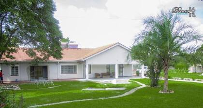 New 3 bed house , open plan kitchen / Lounge.. Sleeps 6. Borehole water, solar