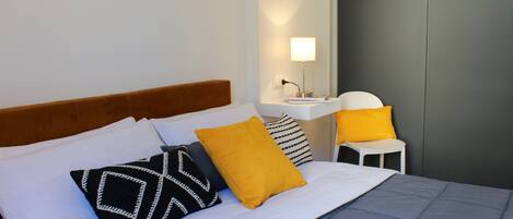 1 soverom, strykejern/-brett, wi-fi og sengetøy