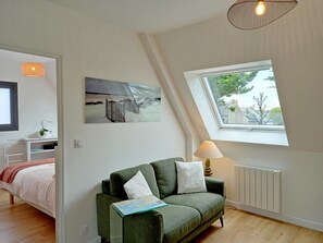 1 chambre, fer et planche à repasser, lit parapluie, Wi-Fi gratuit