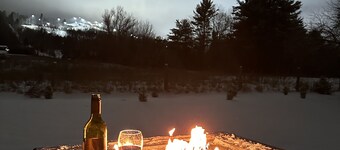 Cozy, stylish, century home located just steps from Mount St Louis ski hill! 