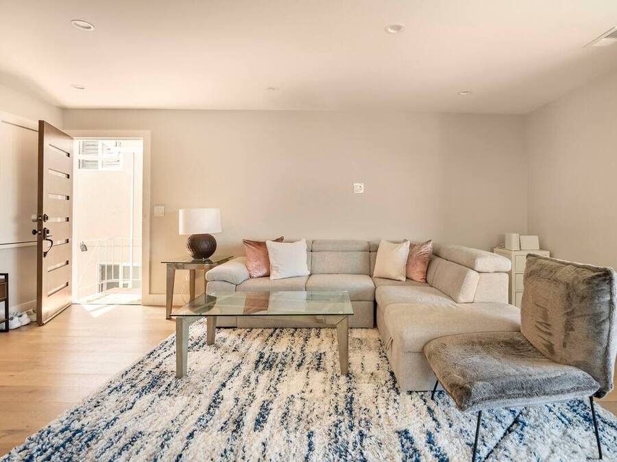 Premium Apartment | Living area | 55-inch LED TV with digital channels
