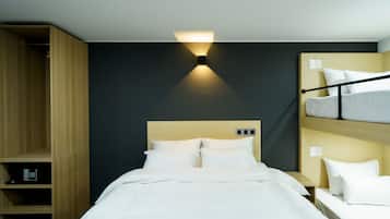 Caja de seguridad en la habitación y sistema de insonorización