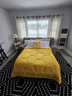 2 chambres, lit parapluie, Wi-Fi gratuit, draps fournis