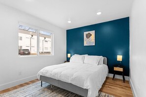 Desk, iron/ironing board, free WiFi, bed sheets