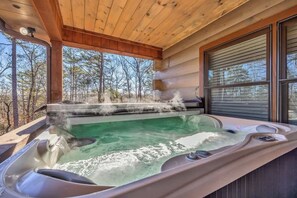 Bain à remous extérieur