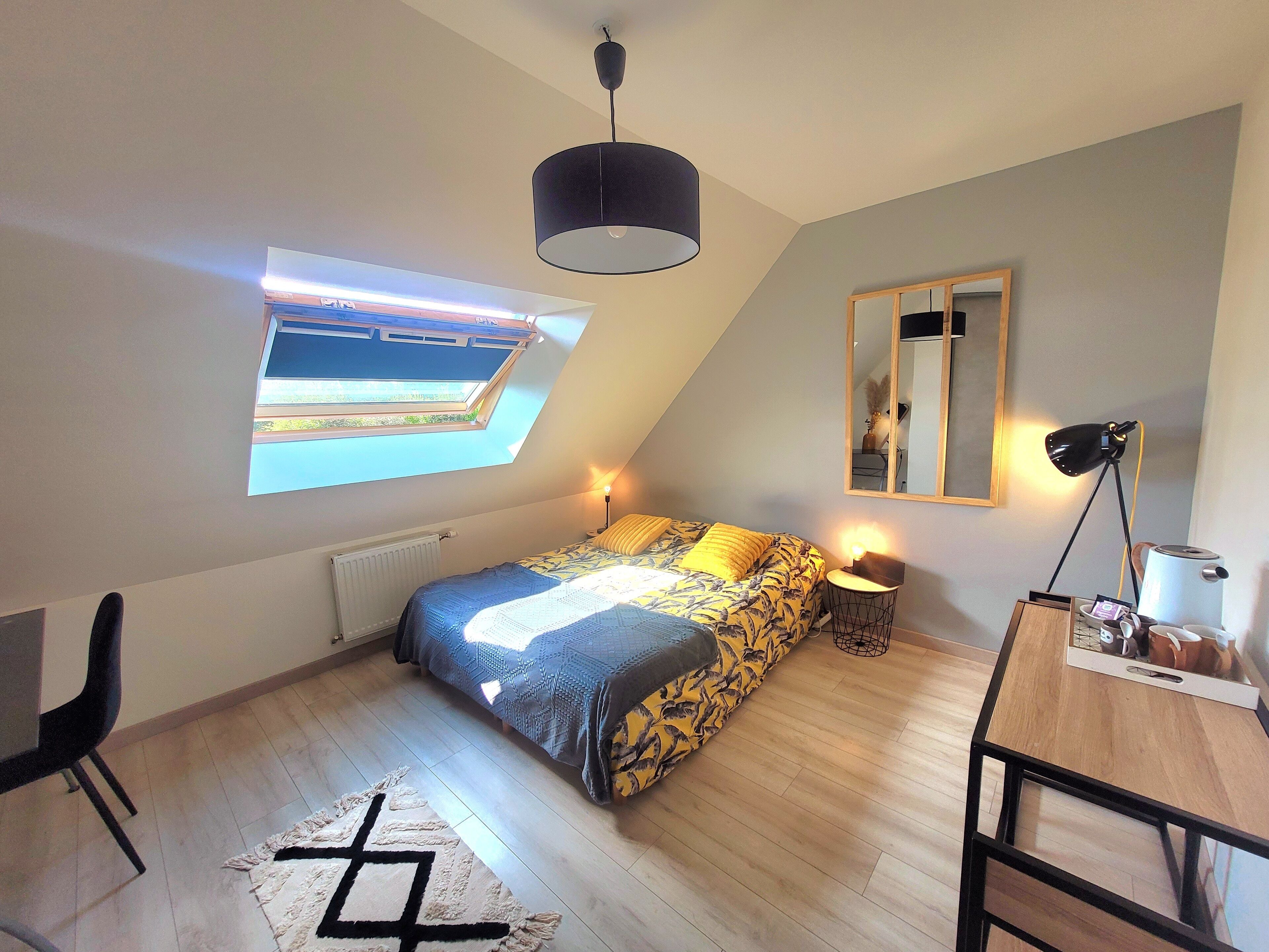 1 chambre, Wi-Fi gratuit, draps fournis