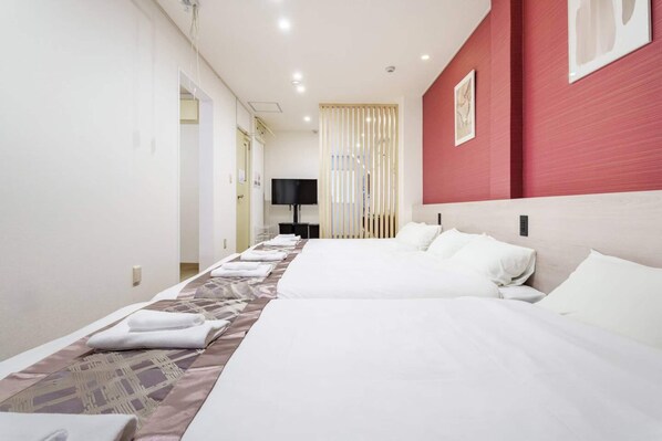 ベーシック アパートメント | 2 室のベッドルーム、WiFi (無料)