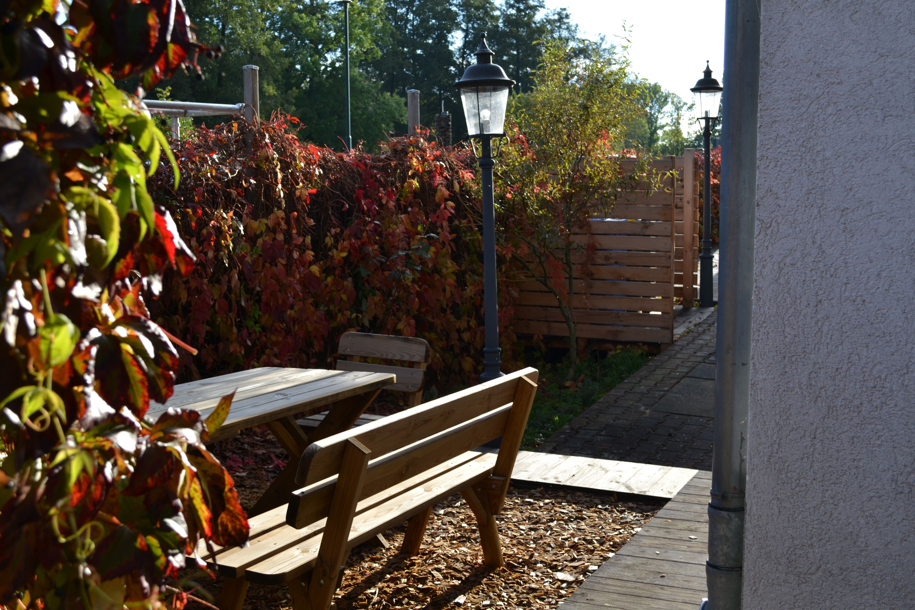 Enceinte de l’hébergement